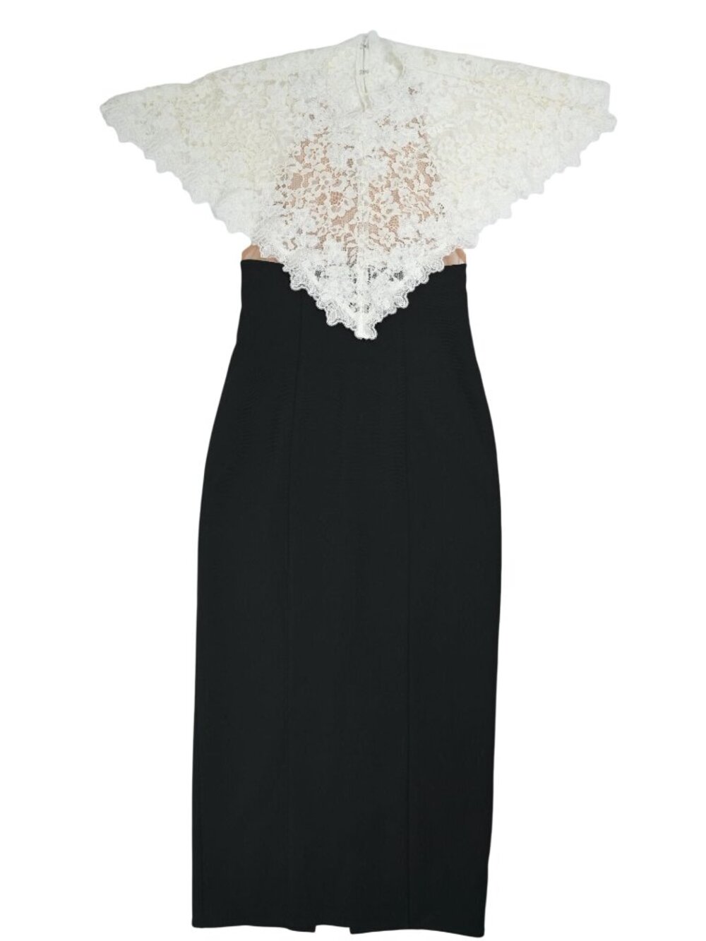 Helsa The Marchioness Midi Dress in Black